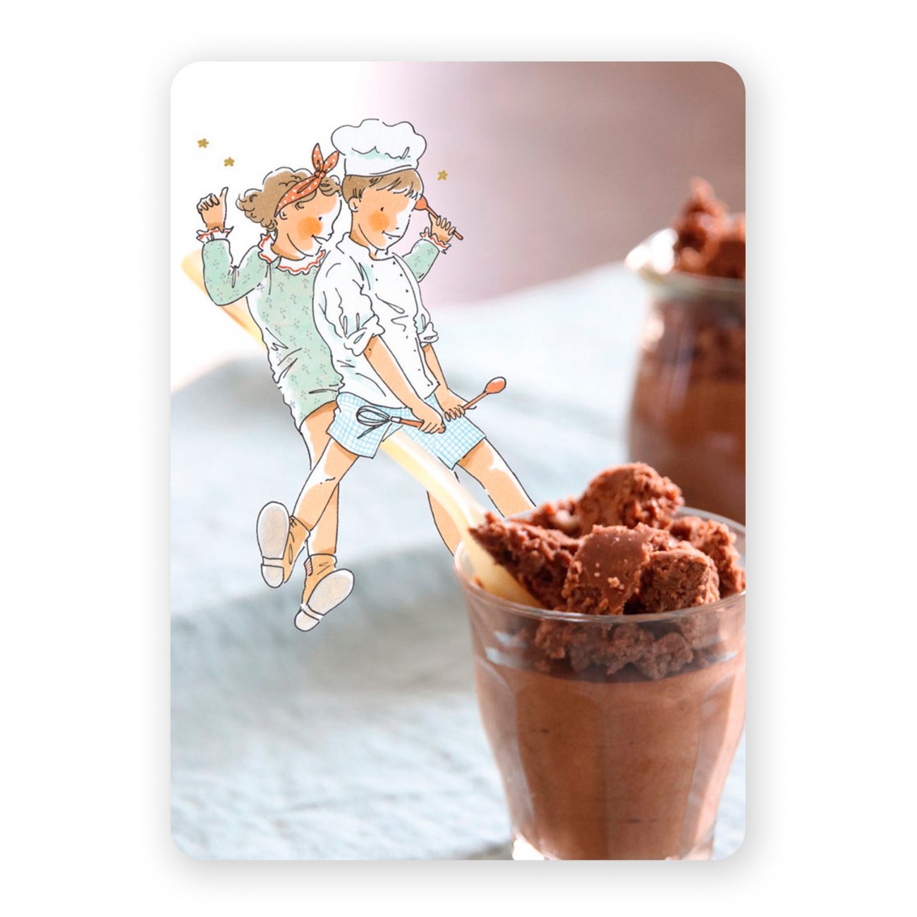 Croustillante mousse au chocolat Croustillante mousse au chocolat