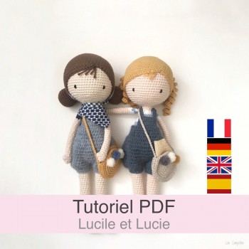 Tutoriel PDF Poupées Lucile et Lucie