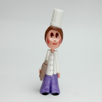 Patissier et son rouleau 