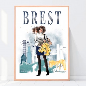 Affiche Brest 