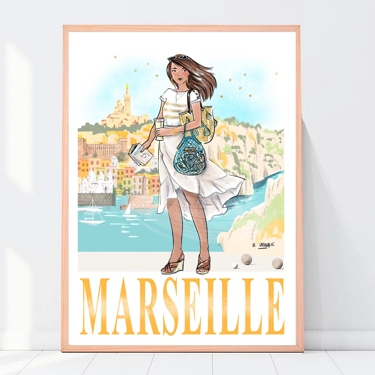 Affiche A3 Marseille