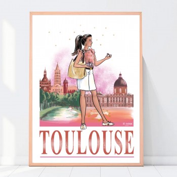 Affiche Toulouse 