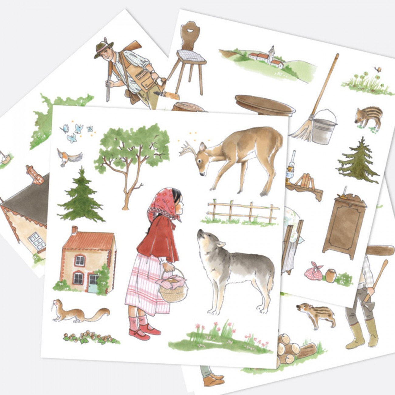 L'histoire du petit chaperon rouge L'histoire du petit chaperon rouge
