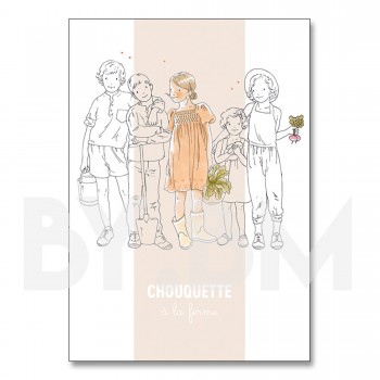 Chouquette - Cahier de coloriage
