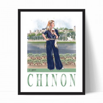Affiche Chinon 