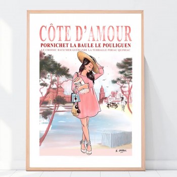 Affiche Côte D'amour 