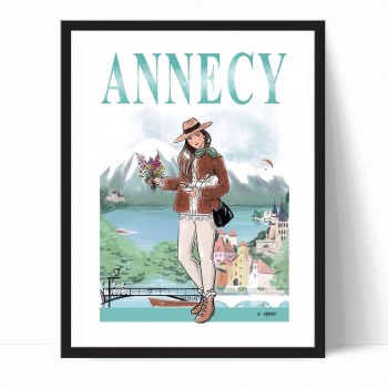 Affiche Annecy 