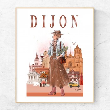 Affiche Dijon 