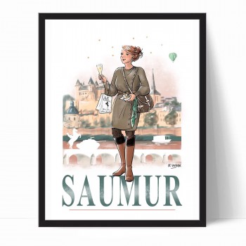 Affiche Saumur 