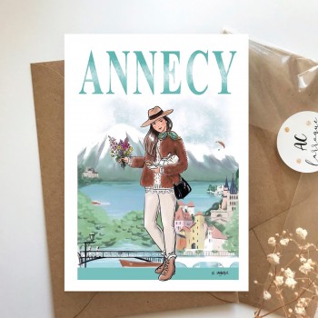 Carte Annecy 