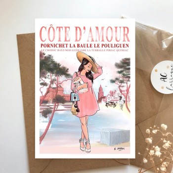 Carte Côte D'amour 