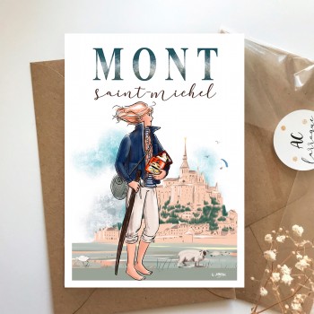 Carte Mont Saint Michel 