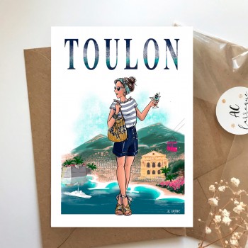 Carte Toulon 
