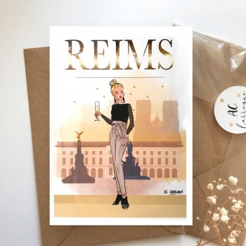 Carte Reims 