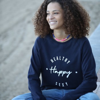Sweat Shirt HEALTHY HAPPY SEXY