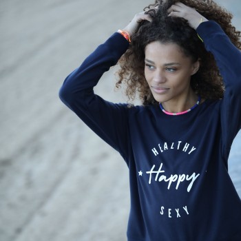 Sweat Shirt HEALTHY HAPPY SEXY