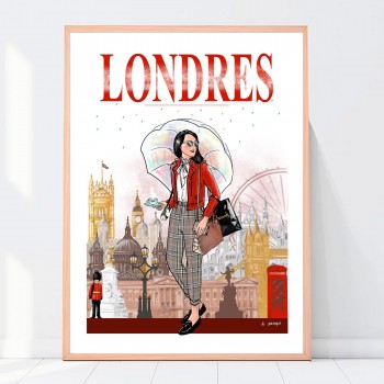 Affiche Londres 