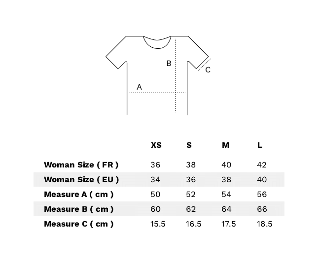 Tee-shirt Col rond manches courtes
